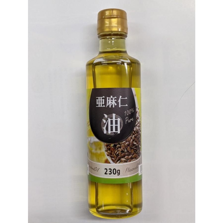 実物実物『亜麻仁油100% 230g』 アマニ油 オメガ3 亜麻仁オイル アマニオイル Th ご注文殺到中 食用油、オイル 『亜麻仁油100% 250ml』