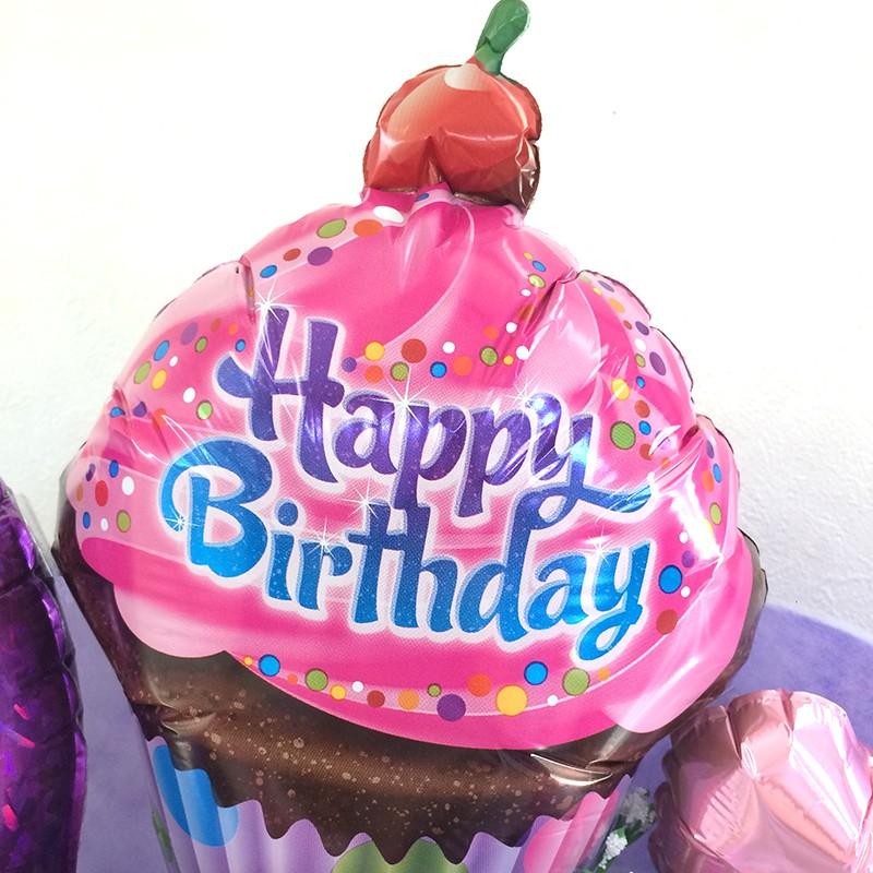 バルーンギフト 誕生日 発表会 結婚式 開店祝い お祝い 名入れ バルーン 電報 バースデーベリーカップケーキ バルーンギフトのお店パパメイアン 通販 Yahoo ショッピング