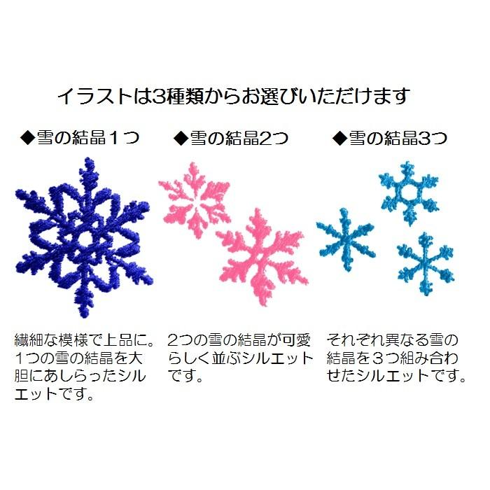 イニシャル 名入れ 雪の結晶 キャンバス トートバッグ 内ポケット 刺繍 ギフト プレゼント ラッピング 送料無料 入園 入学 卒園 卒業 記念品 名前入り 雪 冬 |  | 02