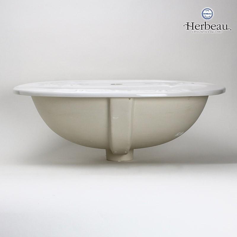 輸入 洗面ボウル 埋め込み型 洗面 手洗い フランス製 Herbeau／エルボ
