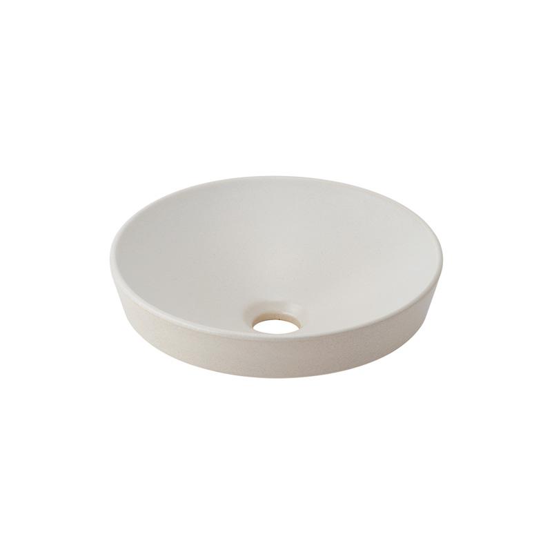 完売】小型 手洗い器 瑠珠/Luju 丸型半埋手洗器 (狭霧/さぎり 完売】小型 手洗い器 瑠珠/Luju 丸型半埋手洗器 (狭霧/さぎり