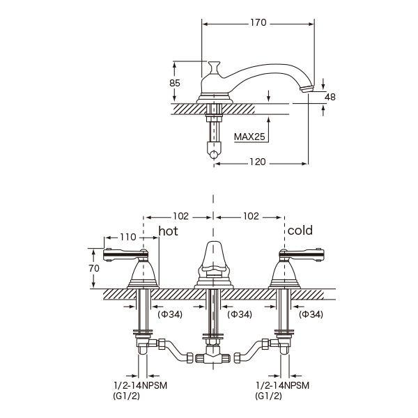 蛇口 アンティーク調 洗面ボウル おしゃれ 洗面所セット