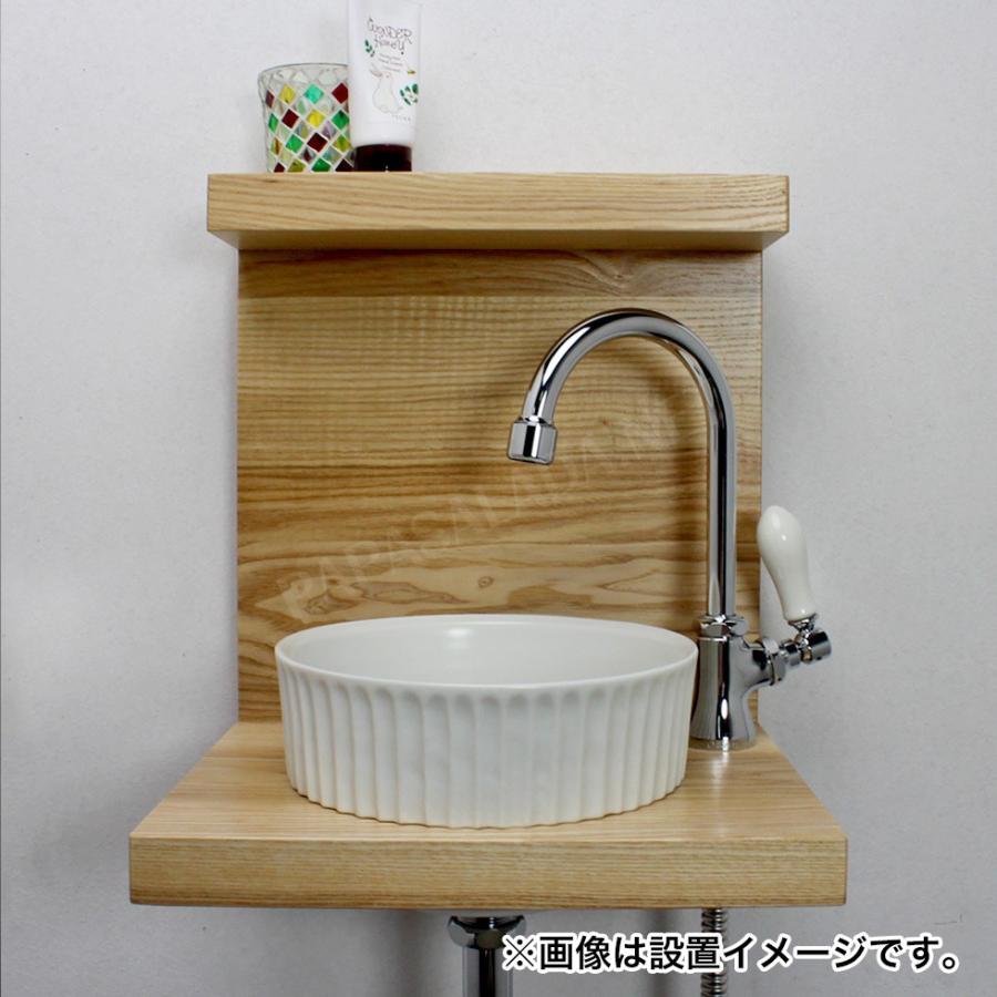 PIVOT（ピヴォ） スワン立水栓 ベッセル型 手洗器 ピエニ 3点セット