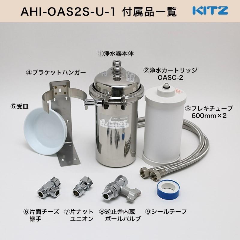 ビルトイン浄水器 浄水専用単水栓付き 2点セット(ブラス)KITZ ビルトイン浄水器 浄水専用単水栓付き 2点セット(ブラス)KITZ