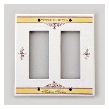 Ait Swe04 おしゃれ スイッチカバー スイッチプレート コンセントカバー Plan De Paris グレイス 6つ穴 Ait Swe04 個性派水回りショップ パパサラダ 通販 Yahoo ショッピング