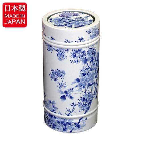 ちり入れ おしゃれ 有田焼 染付大正ロマン ごみばこ ゴミ箱