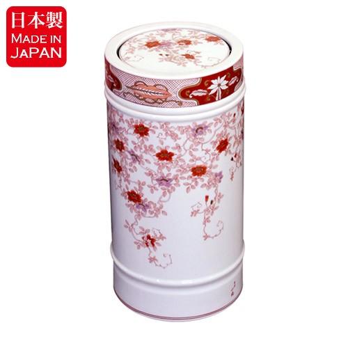 ちり入れ おしゃれ 有田焼 錦鉄線花絵 ごみばこ ゴミ箱