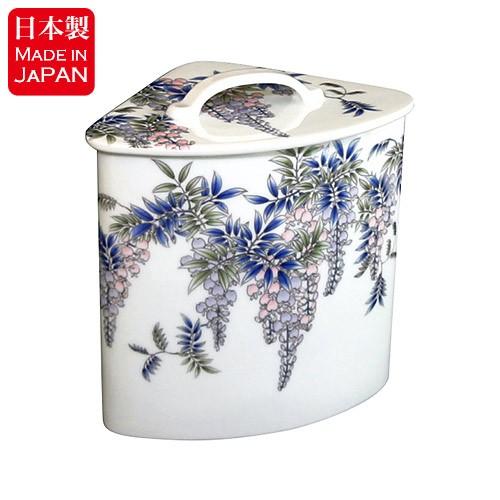 トイレポット おしゃれ 有田焼 有田焼 伊万里焼 の洗面ボウルや水回り雑貨 スイッチプレートの通信販売 個性派水回りショップ 染付藤絵 おしゃれ パパサラダ ごみ箱 ストア Art5 Gd012 トイレポット Art5 Gd012 個性派水回りショップ 純正大特価祭