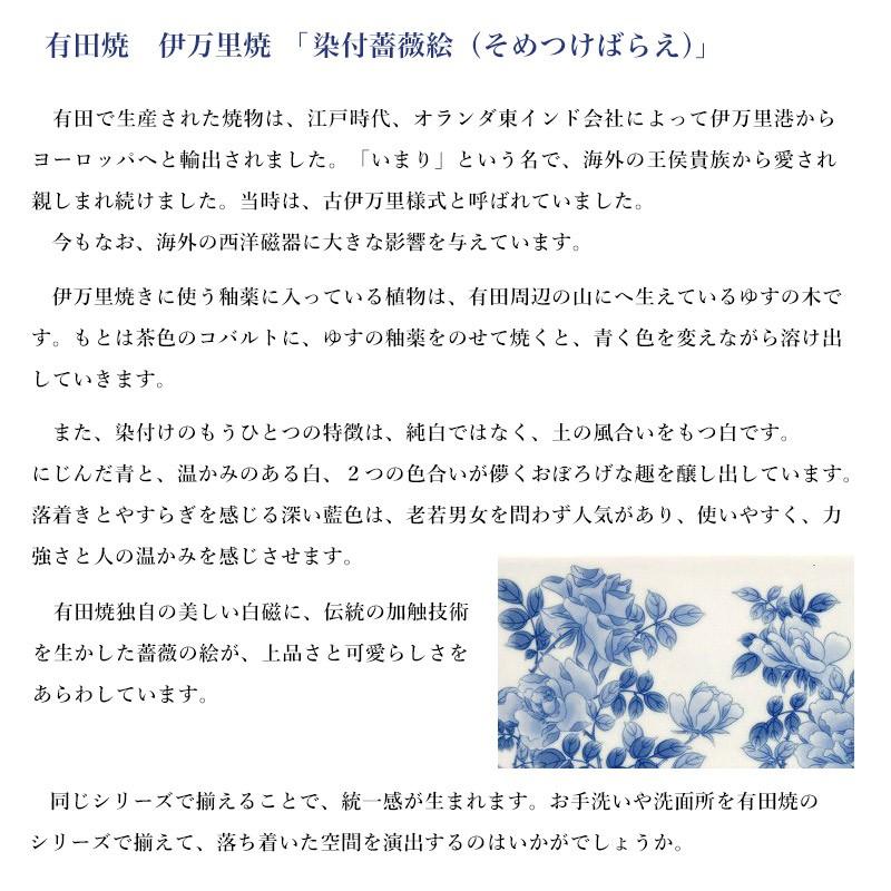 鏡 壁掛け 楕円 H1050 有田焼 染付薔薇絵 洗面鏡 : パパサラダ 蛇口と
