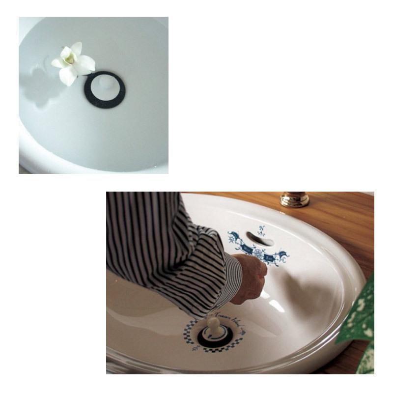 essence 洗面ボール用排水口飾り栓 選べる4色 排水口 手洗器 洗面