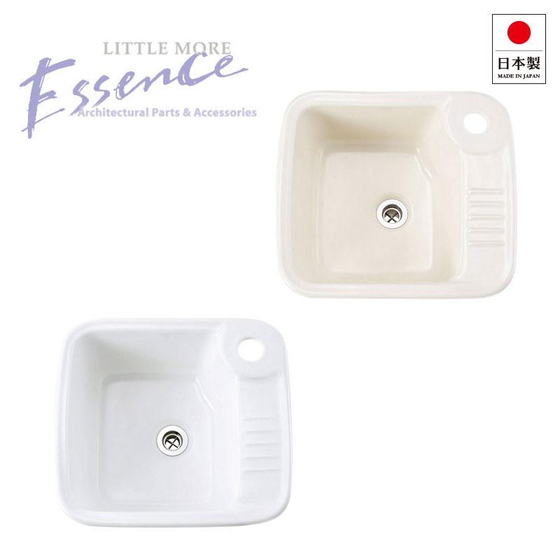 essence おしゃれ 洗面ボウル 手洗器 ユーティリティシンク 選べる2色