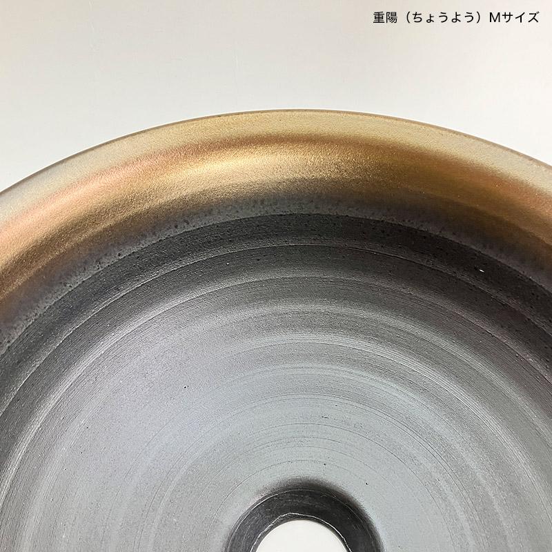 小型 手洗器 Essence エッセンス 手作り手洗鉢 Premium プレミアム（L） E32904 E329041 E329042 E329043 E329044（φ400×H120） 選べる 和風 手洗い器の画像