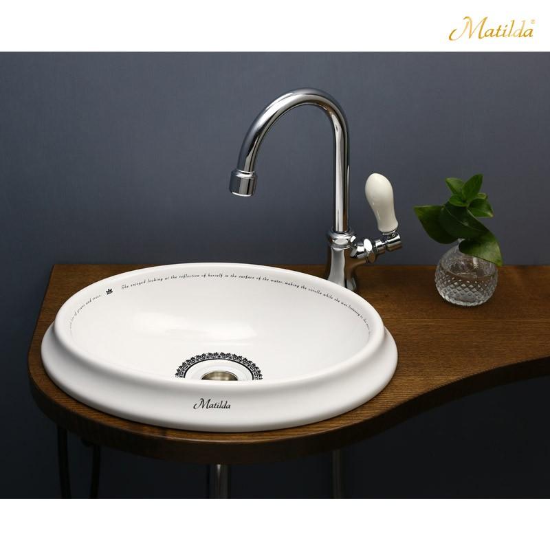 essence エッセンス 天板 カウンター Sオーバル 手洗器用 タモ