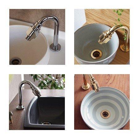 essence 単水栓 エッセンス 立方寸 選べる3色 蛇口 おしゃれ 手洗い