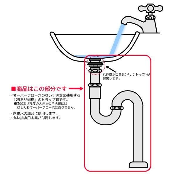 essence 排水管 エッセンス 丸鉢付Sトラップ25 ブロンズ 床排水 排水 