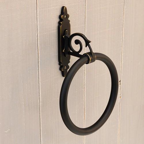 タオルリング タオル掛け タオルハンガー 真鍮 クラシック