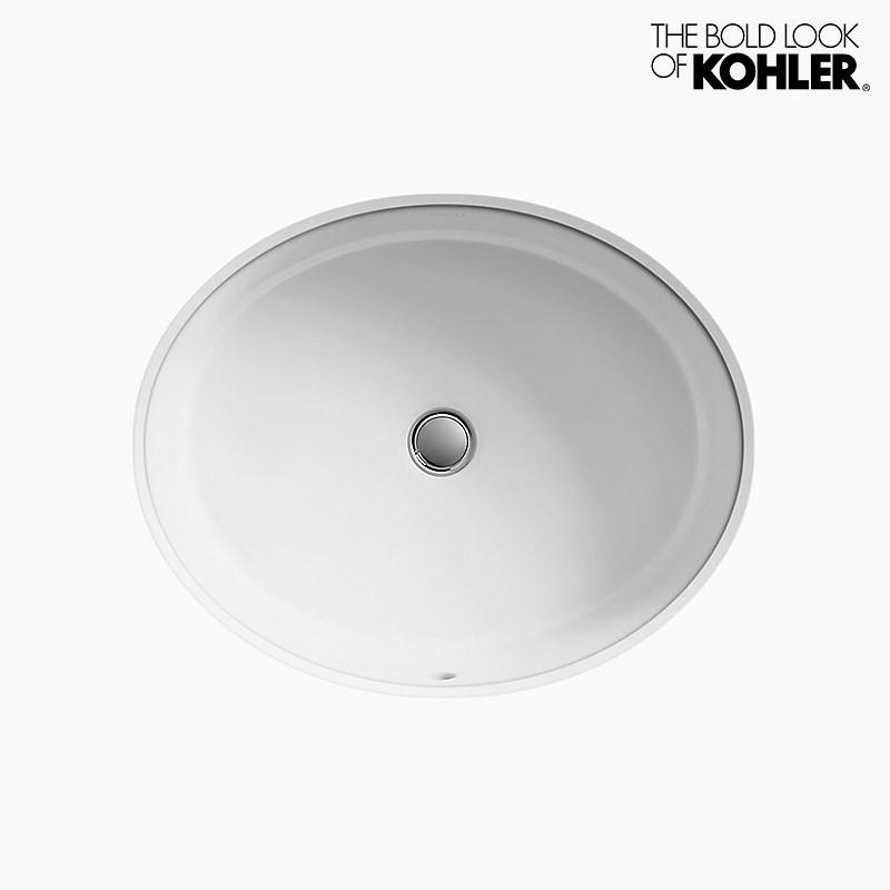 KOHLER 洗面ボウル Verticyl oval（バーティクルオーバル） アンダーカウンター洗面器  洗面シンク