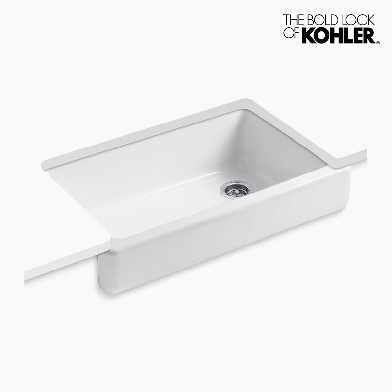 キッチンシンク KOHLER ホワイトへブン 1槽シンク ホワイト