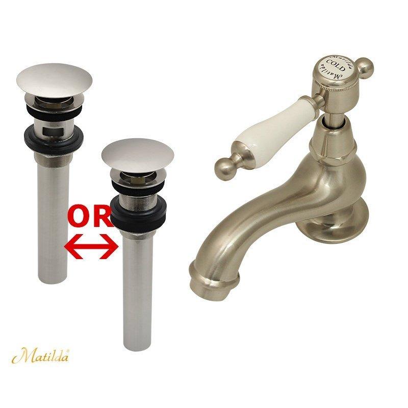 Matilda（マチルダ） 水道 蛇口 水栓 単水栓 手洗い トイレ おしゃれ