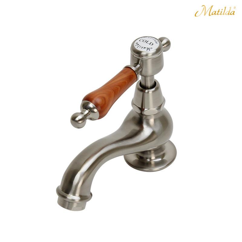 手裏剣型　水道蛇口　未使用 Matilda（マチルダ） 水道 蛇口 水栓 単水栓 手洗い トイレ おしゃれ