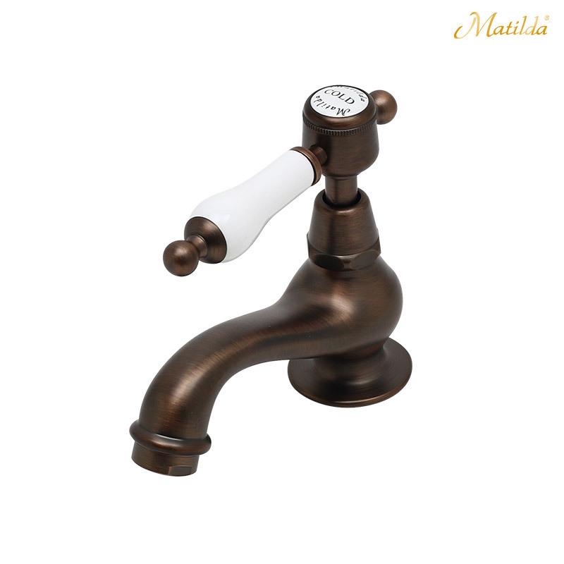 Matilda（マチルダ） 蛇口 アンティーク 可愛い 手洗い器水栓 レバー