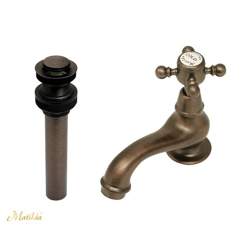 蛇口 おしゃれ 可愛い アンティーク 水栓 マチルダ サブリナcc ブロンズ 排水金具セット Ma403c1 Orb St1 個性派水回りショップ パパサラダ 通販 Yahoo ショッピング