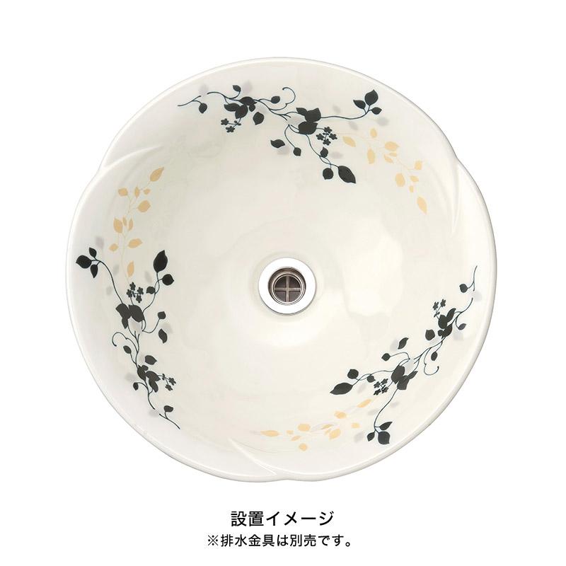 おしゃれ 洗面ボウル 置き型 埋め込み 和風 手洗い器 美濃焼 磁器製 