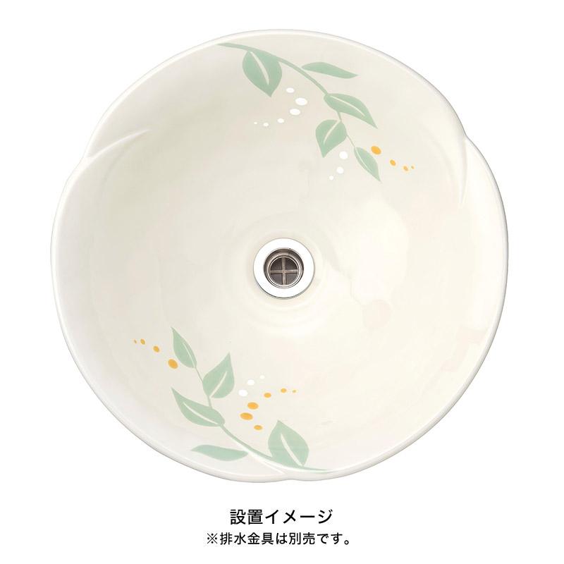 おしゃれ 洗面ボウル 置き型 埋め込み 和風 手洗い器 美濃焼 磁器製