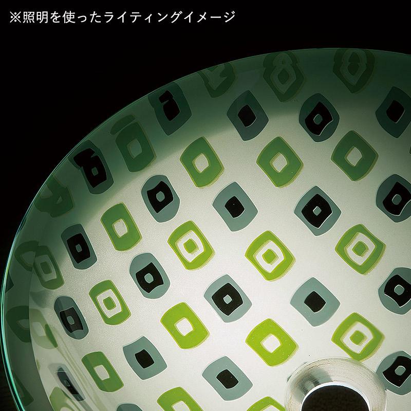 洗面ボウル おしゃれ ガラス キューブ ガラスボウル 置き型 埋め込み 小型 手洗い器 Sサイズ φ310×110mmの画像