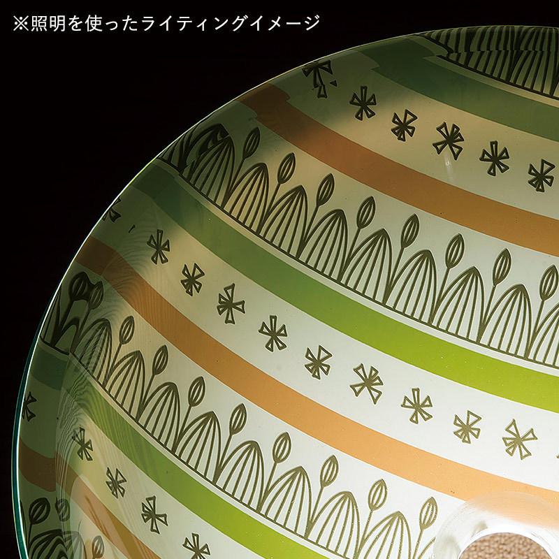洗面ボウル おしゃれ ガラス パルク ガラスボウル 置き型 埋め込み Mサイズ 手洗い器 φ355×125mmの画像