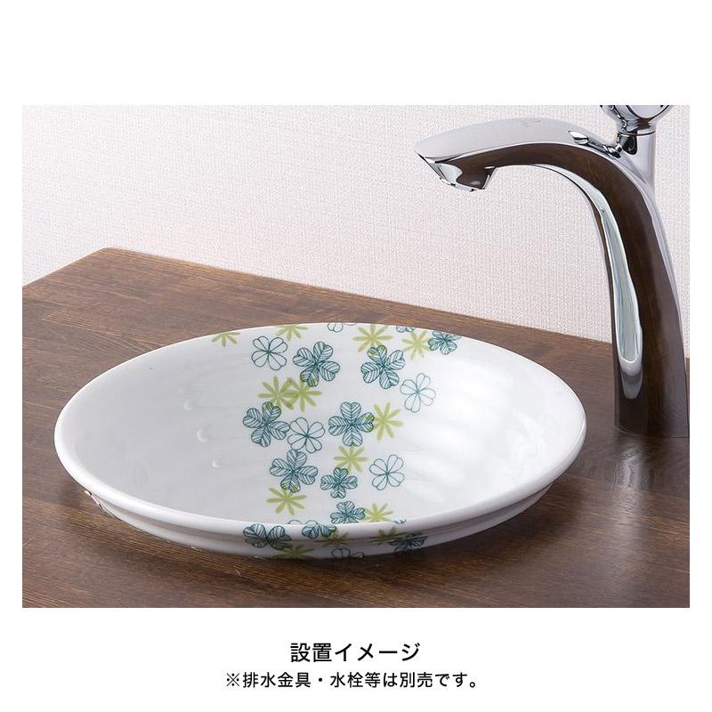 おしゃれ 洗面ボウル 置き型 埋め込み 和風 手洗い器 美濃焼 磁器製 