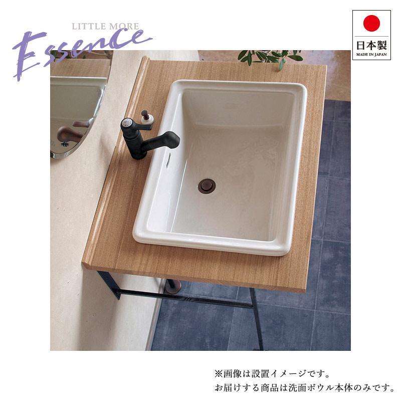 essence 洗面ボウル 大型 埋込み 洗面ボール エッセンス Lレクタングル