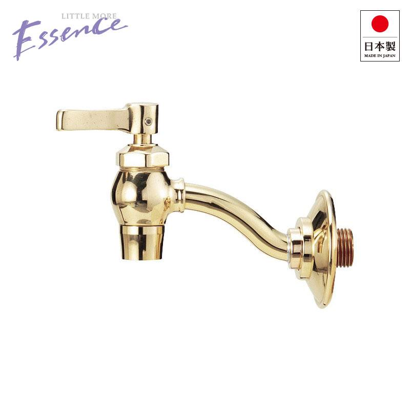 Essence エッセンス 横豆栓 （セラミックカートリッジ） ブラス 横水栓
