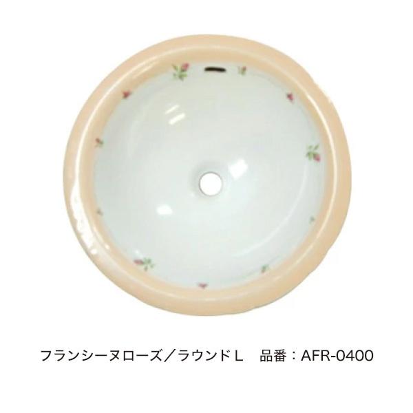 洗面ボール 洗面ボウル ラウンドL 選べる8種 プラン・ド・パリ 洗面器