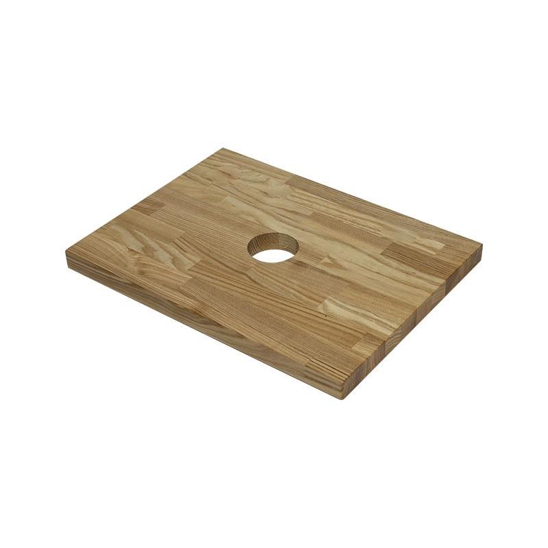 おしゃれ 天板 カウンター W400×D298×H25 小型手洗器用 タモ