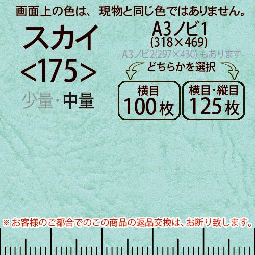 レザック66(中量)スカイA3ノビ判1(318×469)＜175＞(Y目100枚orTY目125枚)