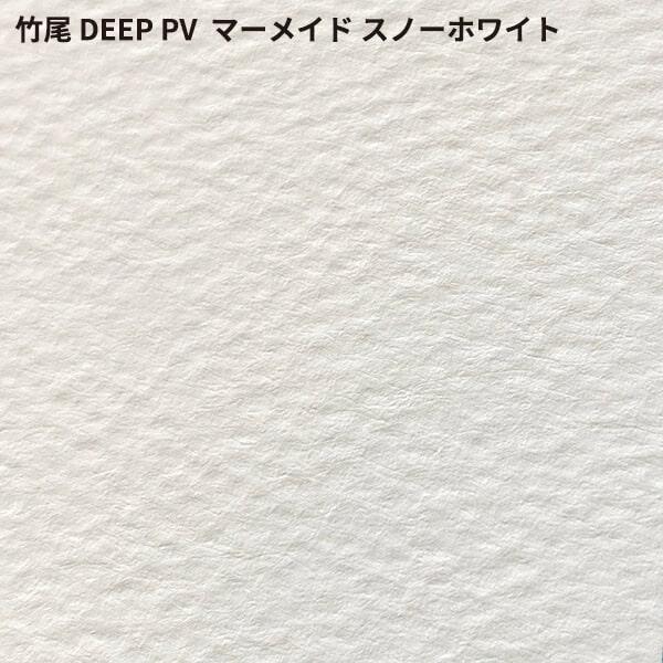 竹尾 DEEP PV マーメイド スノーホワイト A2サイズ：200枚 紙 絵画紙