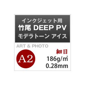 竹尾 DEEP PV モデラトーン アイス A2サイズ：200枚 紙 絵画紙 水彩紙