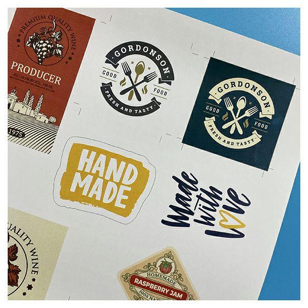 MS完全耐水ラベル マット A4サイズ：5枚 耐水シール ラベルシール 印刷 水筒 ステッカー 防水 シール おしゃれ 水に強い | ブランド登録なし | 01