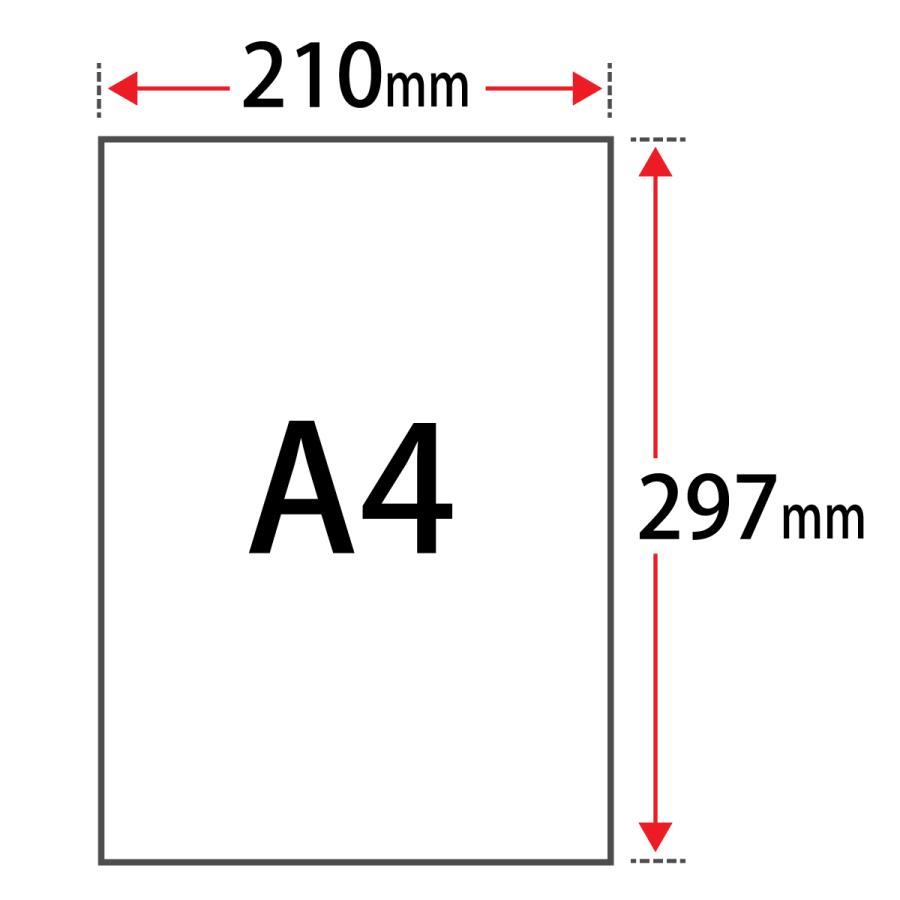 A4サイズ 用紙サイズ一覧（A4・B5・名刺サイズ・ハガキサイズ・A判・菊判・四六