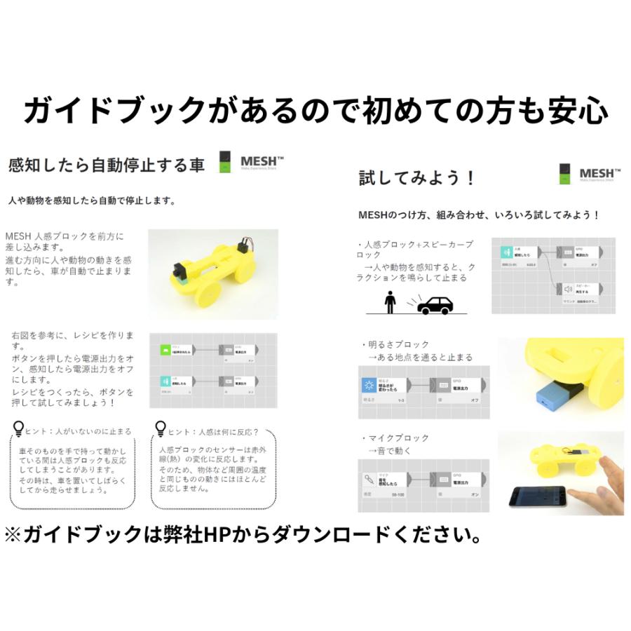 ソニー プログラミング教材 MESH 拡張キット ＃01スマートカー