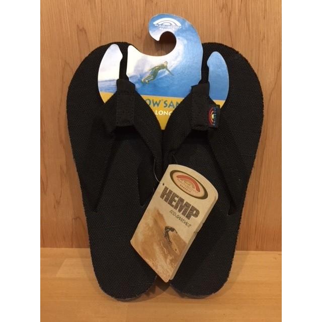 【レインボーサンダル】メンズ・ヘンプ・フィッシュパターン FISH STRAP - HEMP（NATURAL LT.GREEN） | RAINBOW SANDALS