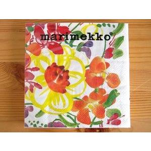 マリメッコ/Marimekko/ペーパーナプキン/43)ウルスラ Ursula /白｜papernapkins