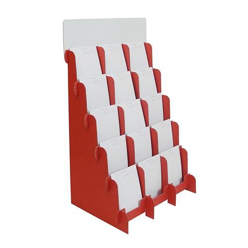 什器セットA(ホワイト) 卓上什器ひな壇3段(W450*D230*H390)｜什器・展示台の通販-売り場職人