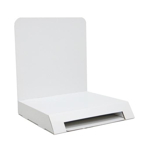 リーフレット置き付展示台 1列 全面印刷付き : ペーパーワールド