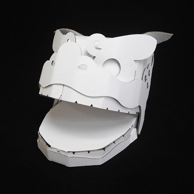 ダンボール獅子頭 P 046 ペーパーワールド ヤフー店 通販 Yahoo ショッピング