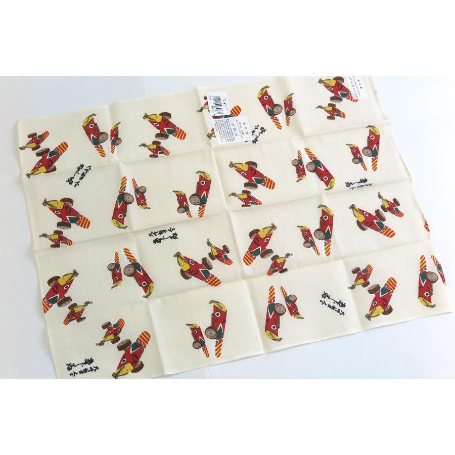 濱文様 てぬぐいのはんかち きじ馬づくし ポスト投函配送対応