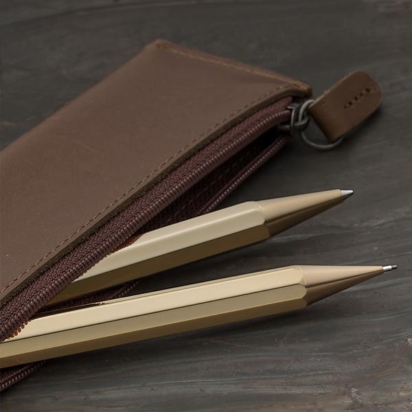 カヴェコブラス0.5mm新品未使用！ Kaweco カヴェコ スペシャル ペンシル ブラス素材 KAWECO-PS 0.5