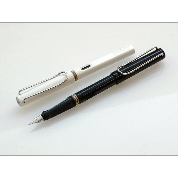 LAMY（ラミー） ラミー・サファリ Safari ブラック＆ホワイト 万年筆