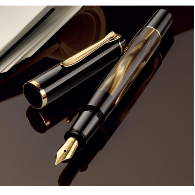 Pelikan（ペリカン） M200 クラシック マーブルブラウン 万年筆